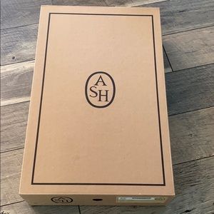 Ash over the knee leather boot